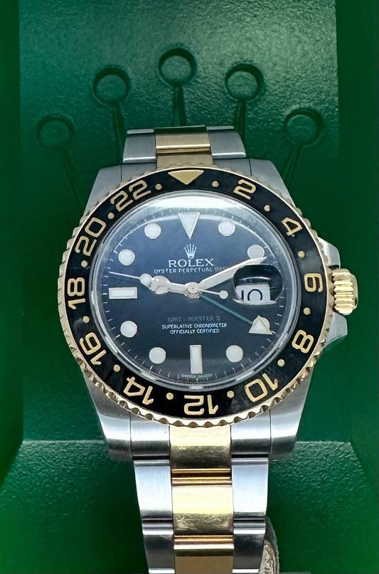 Rolex GMT Master II Acciaio e Oro 116713LN
