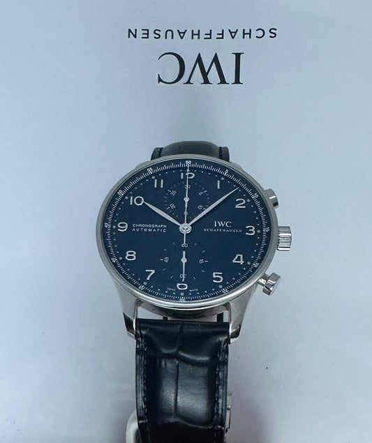 IWC Portoghese Cronografo Blu