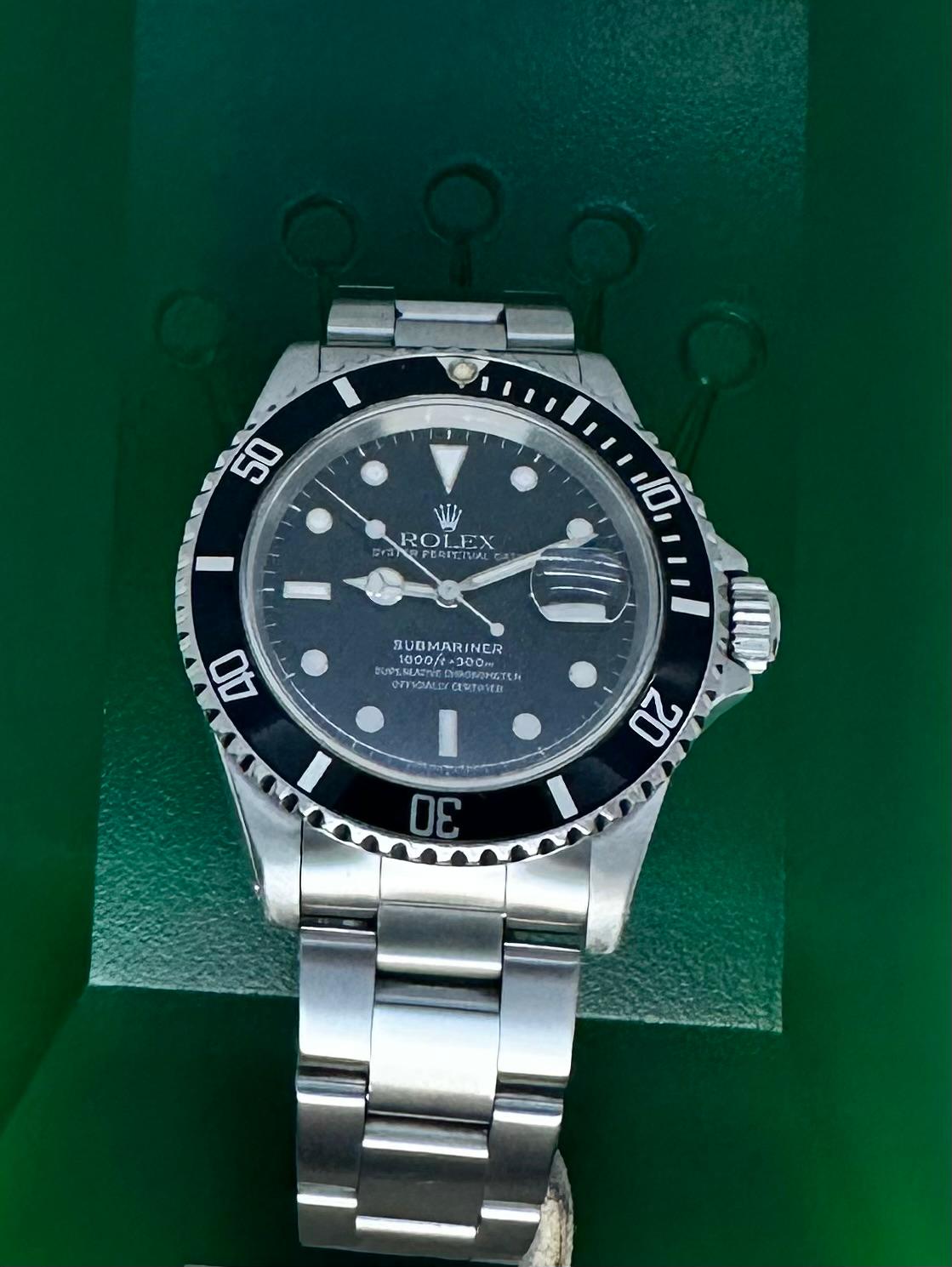 Rolex Submariner Date Nero 16610