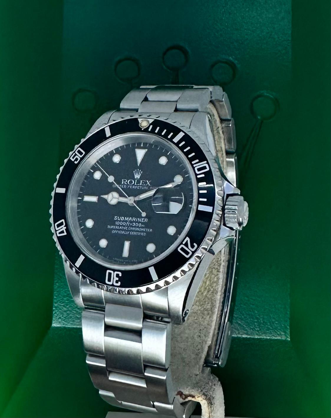 Rolex Submariner Date Nero 16610