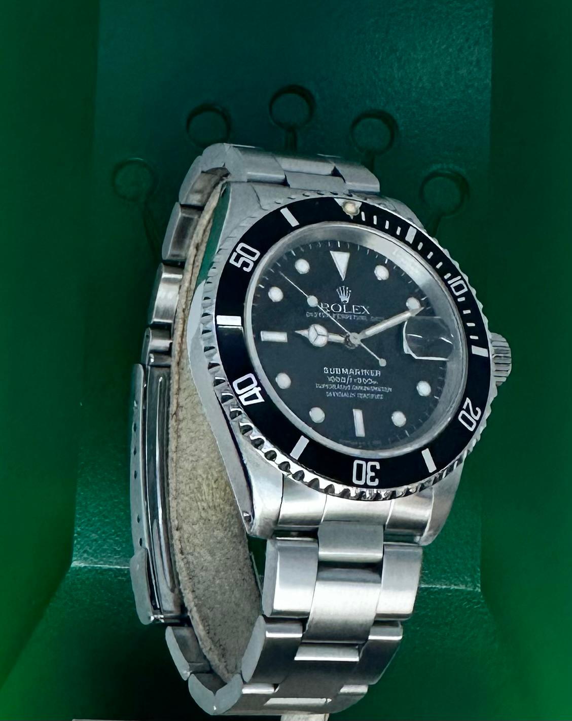 Rolex Submariner Date Nero 16610