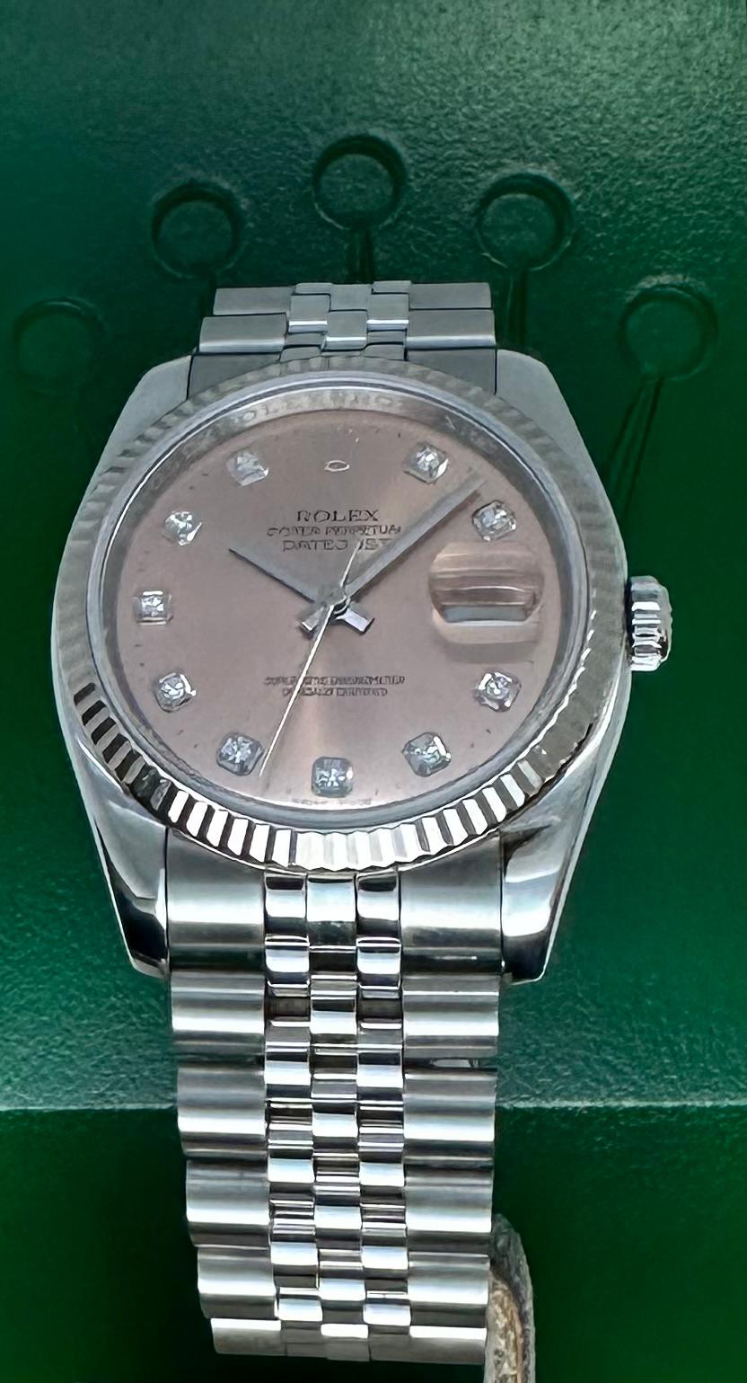Rolex Datejust 36 Salmon Brill 116234