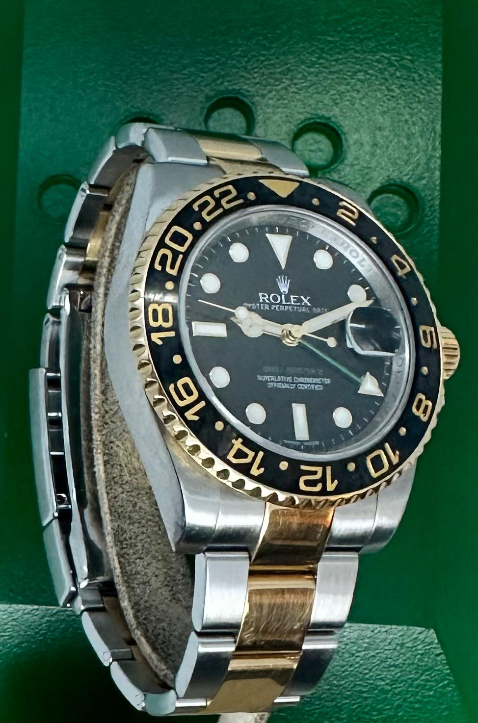 Rolex GMT Master II Acciaio e Oro 116713LN