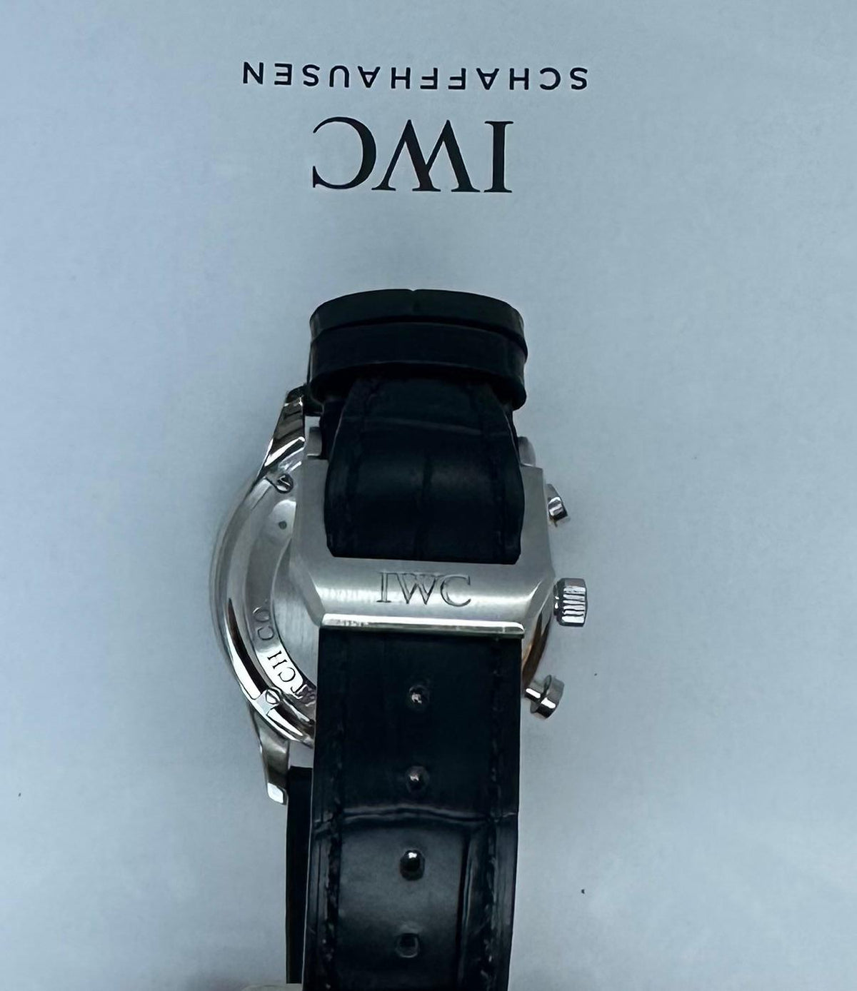 IWC Portoghese Cronografo Blu