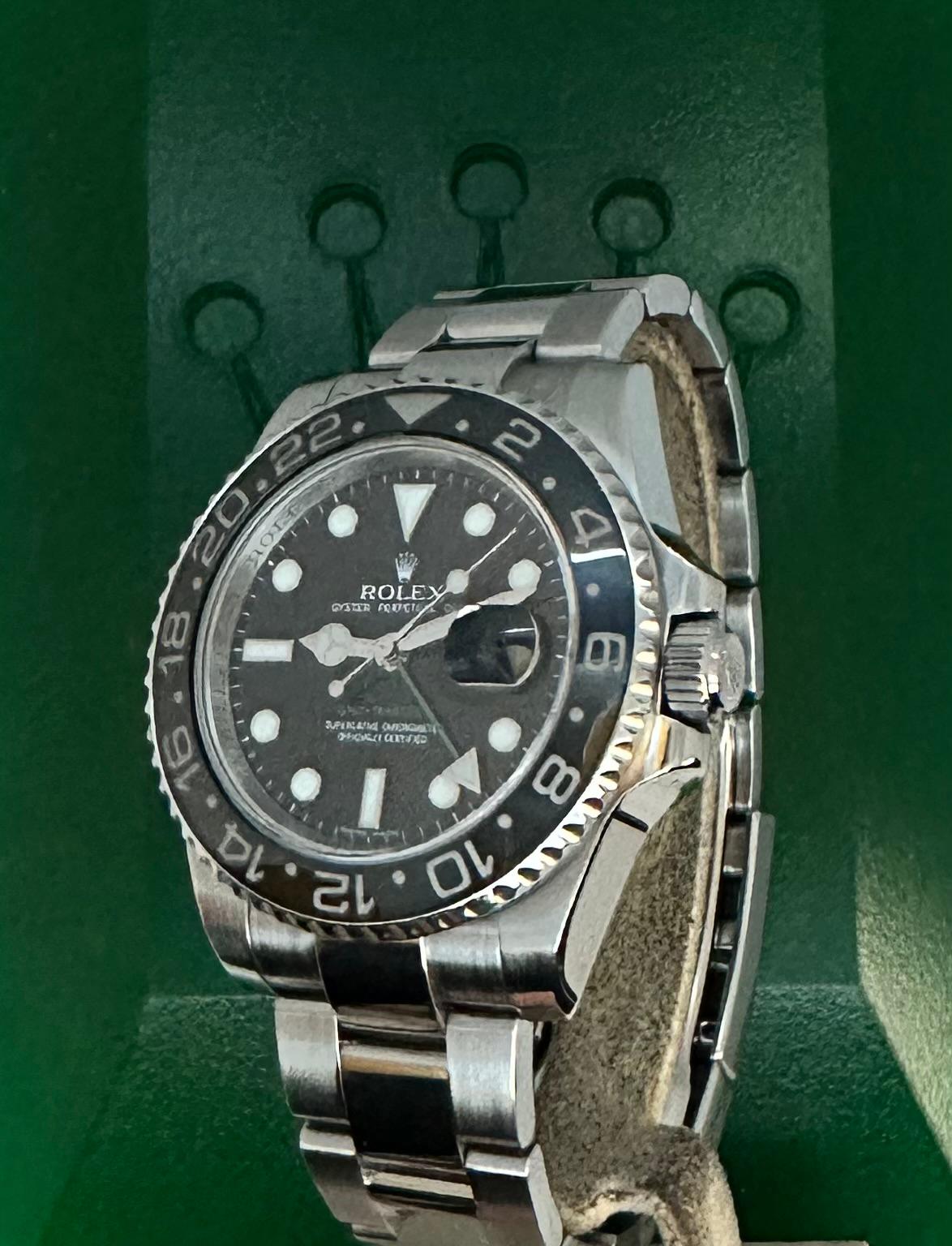 Rolex Gmt Master II Nero Oyster 116710LN