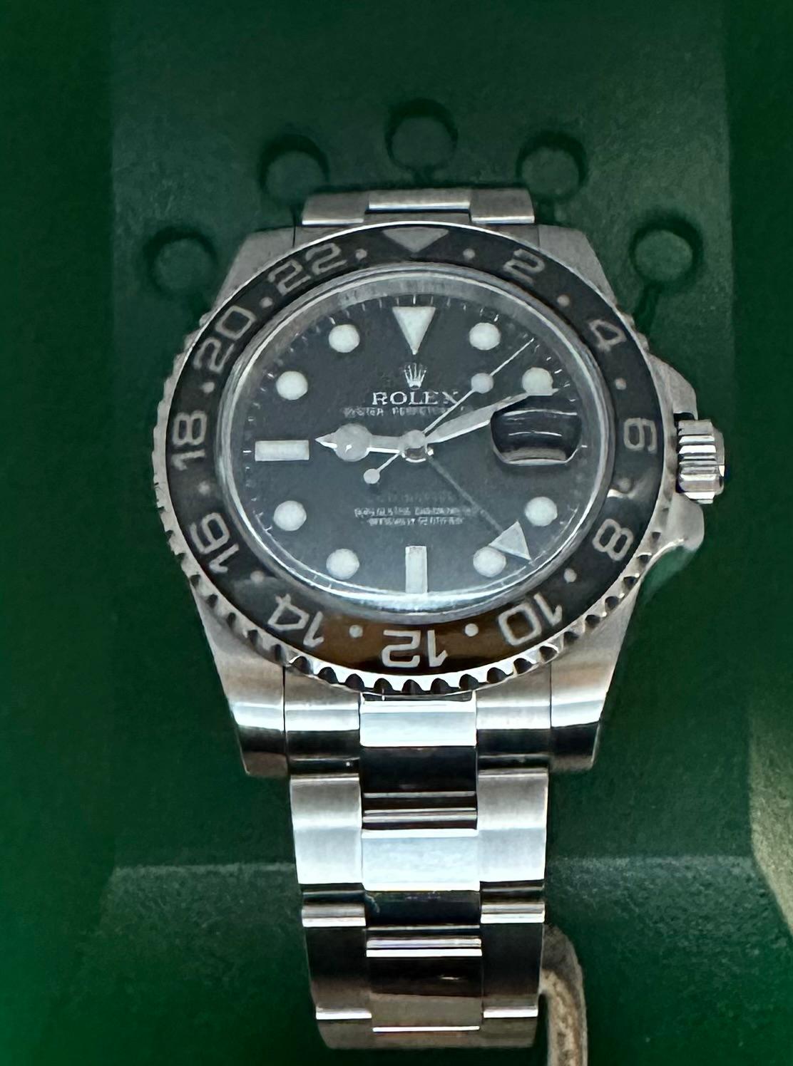 Rolex Gmt Master II Nero Oyster 116710LN